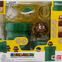 Super Mario Brothers 4 Inch Action Figure S.H.Figuarts Series - D-Arts Pipe Playset