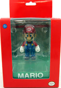 Super Mario 3 Inch Mini Collectible Figure - Mario with Display Case