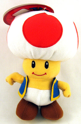 Super Mario Plush Collection 6 Inch Plush Figure Series 2 Global - Toad