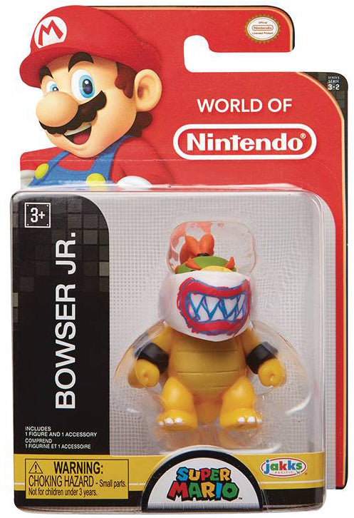 Super Mario 2 Inch Mini Figure World Of Nintendo - Bowser Jr.