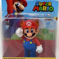 Super Mario World Of Nintendo 2 Inch Mini Figure Wave 26 - Raccoon Mario