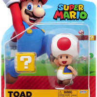 Super Mario World Of Nintendo 4 Inch Action Figure Wave 32 - Toad