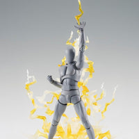 Tamashii Effect 6 Inch Scale Action Figure S.H. Figuarts - Effect Thunder Yellow Version Reissue