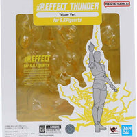 Tamashii Effect 6 Inch Scale Action Figure S.H. Figuarts - Effect Thunder Yellow Version Reissue