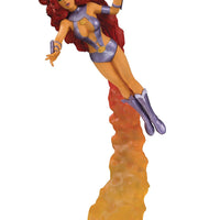 Teen Titans 10 Inch Statue Figure Multi Part Series - Starfire By George Perez (Shelf Wear Packaging)