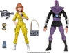 Teenage Mutant Ninja Turtles 7 Inch Action Figure 1980 Cartoon 2-Pack - April O'Neil & Foot Soldier