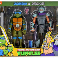 Teenage Mutant Ninja Turtles 6 Inch Action Figure 2-Pack Animated Series - Leonardo vs Shredder Exclusive