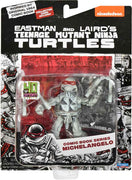 Teenage Mutant Ninja Turtles 4 Inch Action Figure B&W Comic Series - Michelangelo