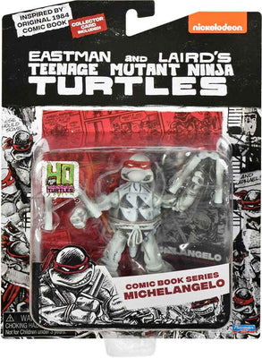 Teenage Mutant Ninja Turtles 4 Inch Action Figure Comic Series - Michelangelo