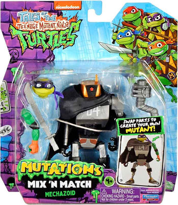 Teenage Mutant Ninja Turtles 4.5 Inch Action Figure Mix N Match Wave 1 - Mechazoid