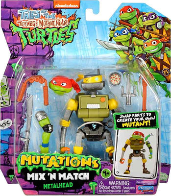 Teenage Mutant Ninja Turtles 4.5 Inch Action Figure Mix N Match Wave 1 - Metalhead