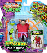 Teenage Mutant Ninja Turtles 4.5 Inch Action Figure Mix N Match Wave 1 - Splinter