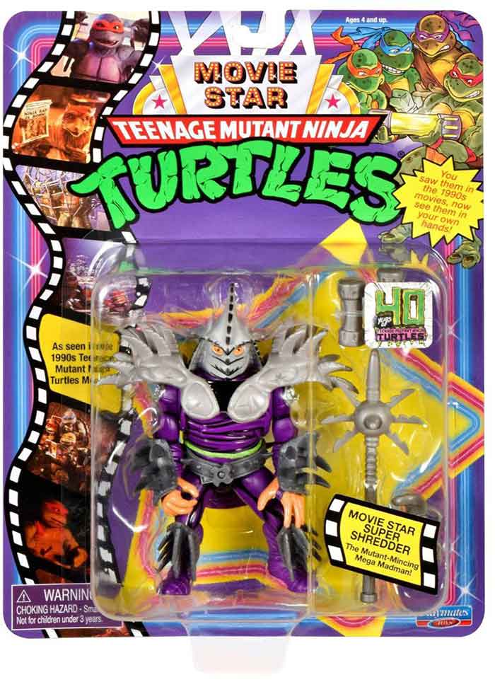 Teenage Mutant Ninja Turtles 4.5 Inch Action Figure Movie Star - Super Shredder