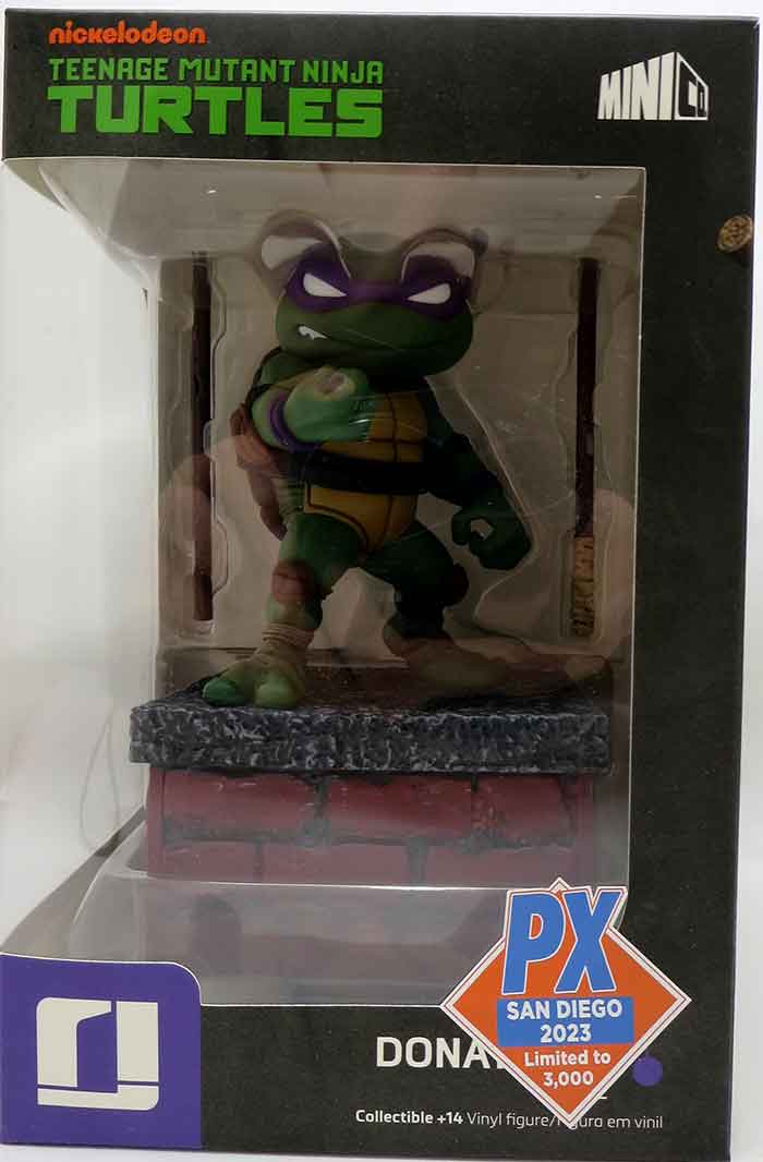 Teenage Mutant Ninja Turtles SDCC 8 Inch Action Figure Minoco Diorama