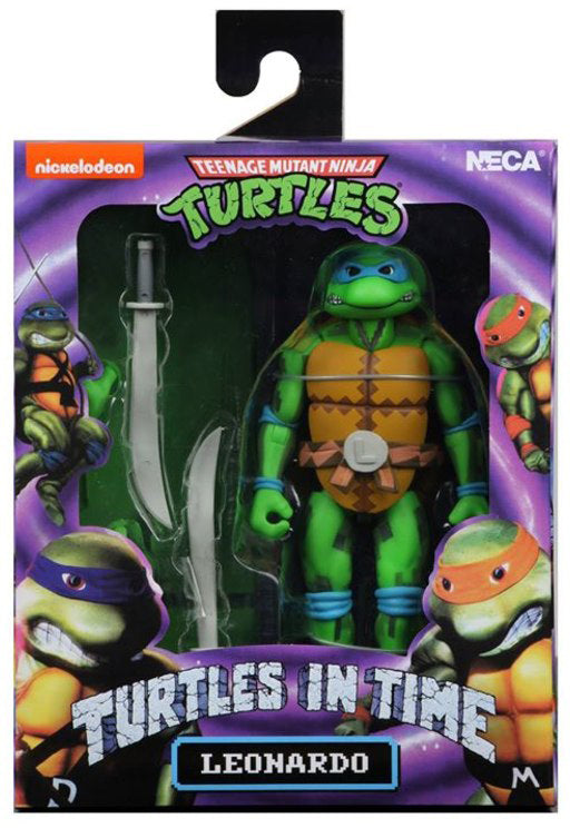 Teenage Mutant Ninja Turtles 7 Inch Action Figure Turtles In Time - Leonardo