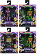 Teenage Mutant Ninja Turtles 7 Inch Figure Turtles In Time - Set of 4 (Donatello - Leonardo - Slash - Foot Soldier)