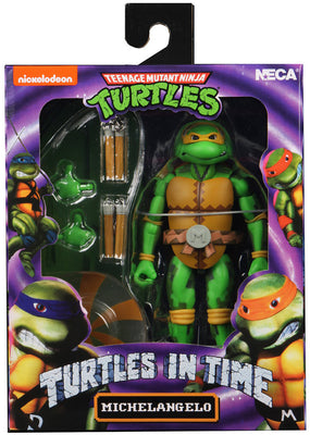 Teenage Mutant Ninja Turtles 6 Inch Action Figure Turtles In Time Series 2 - Michelangelo