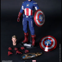 The Avengers Movie 12 Inch Doll Figure - Captain America (Previously Opened and Displayed)