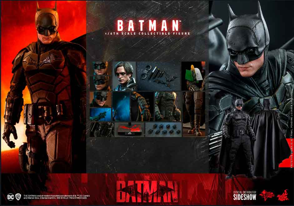 The Batman 12 Inch Action Figure 1/6 Scale - Batman Hot Toys 910594