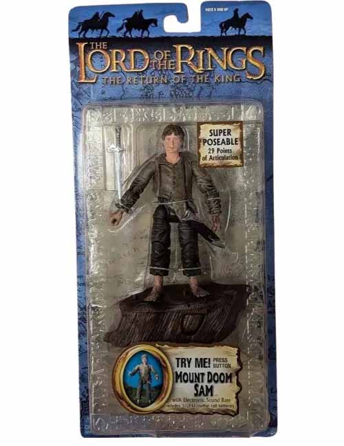 The Lord Of The Ring 6 Inch Action Figure - Mount Doom Sam