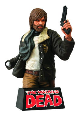 The Walking Dead 8 Inch Piggy Bank - Rick Grimes Bust Bank