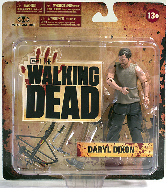 The Walking Dead 6 Inch Action Figure TV Series 1 - Daryl Dixon