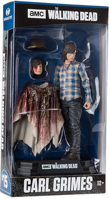 The Walking Dead TV 6 Inch Static Figure Color Tops Series - Carl Grimes #15