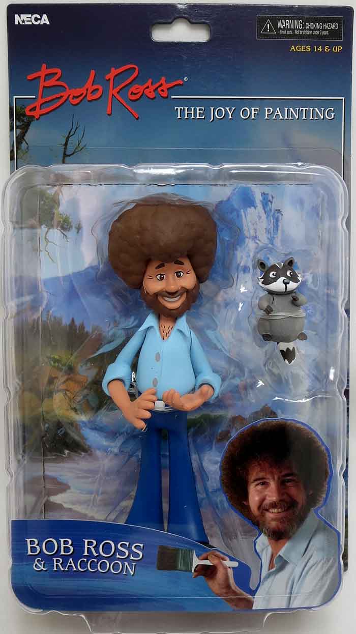 NEW PRODUCT NECA The Joy of Painting Bob Ross Figure (8 inch)