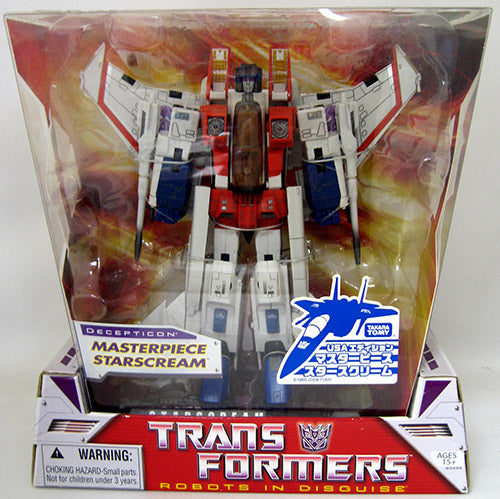 Transformers 10 Inch Action Figure Masterpiece Series - Starscream (Japanese Version)