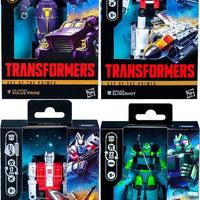 Transformers Age Of The Primes 6 Inch Action Figure Deluxe Class (2025 Wave 1) - Set of 4 (Solus - Air Raid - Waspinator - Slingshot)