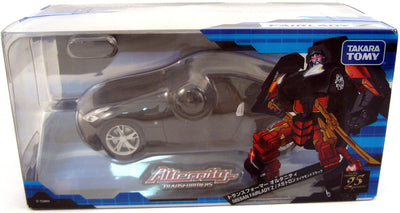 Transformers Alternity 6 Inch Action Figure - Nissan Fairlady Z Megatron Diamond Black A-02