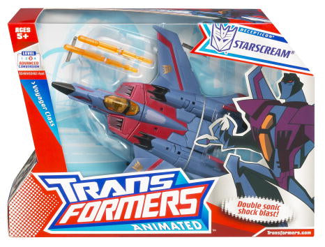 Transformers Animated Action Figure Voyager Class: Starscream