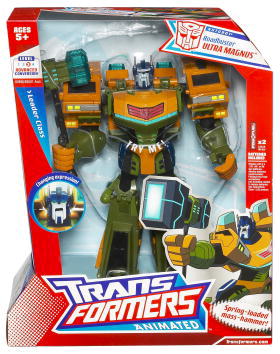 Transformers Animated Action Figure Leader Class (2009 Wave 2): Roadbuster Ultra Magnus