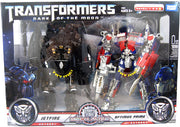 Transformers Dark Of The Moon 10 Inch Action Figure Leader Class - Jetfire & Optimus Prime