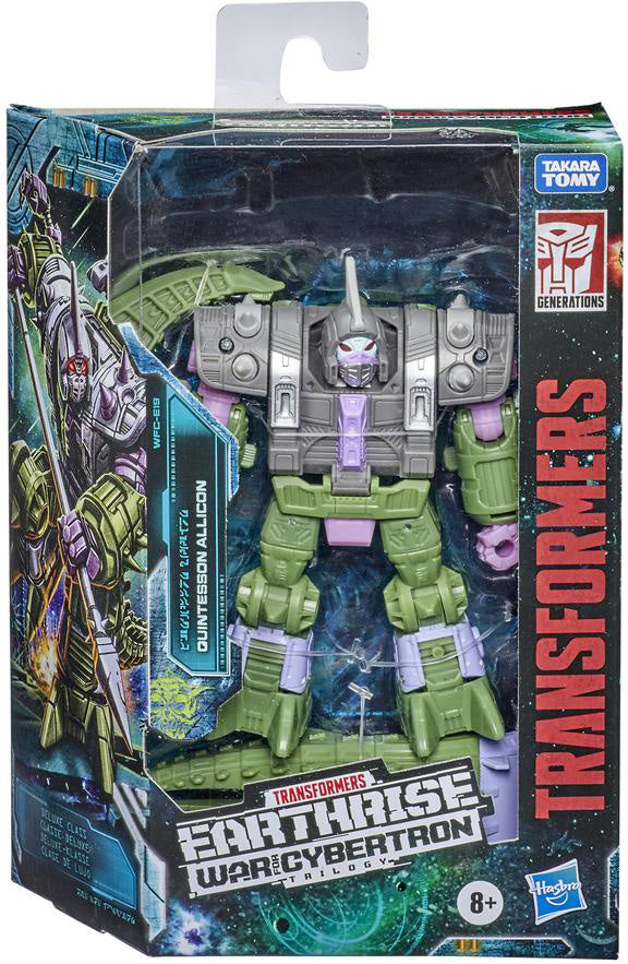 Transformers Earthrise War For Cybertron 6 Inch Action Figure Deluxe Class (2020 Wave 2) - Quintesson Allicon