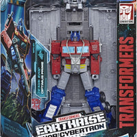 Transformers Earthrise War For Cybertron 8 Inch Action Figure Leader Class - Optimus Prime Reissue