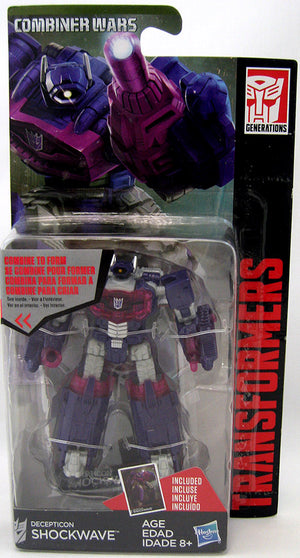 Transformers Generation Combiner Wars 4 Inch Action Figure Legends Class Wave 5 - Shockwave (Sub-Standard Packaging)