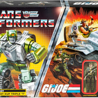 Transformers Generations Collaborative 3.75 Inch Scale Action Figure - Kup Triple T with Sgt Slaughter & Leatherneck