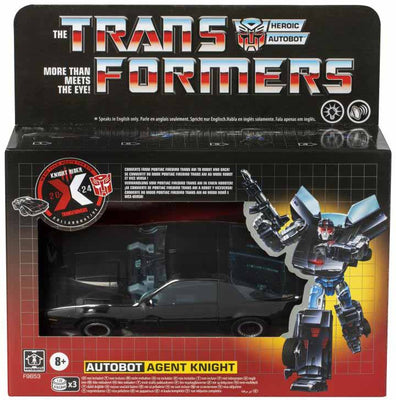 Transformers Generations Collaborative Knight Rider 6 Inch Action Figure Deluxe Class - Agent Knight