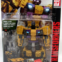 Transformers Generations Combiner Wars 6 Inch Action Figure Deluxe Class Wave 5 - Swindle (Sub-Standard Packaging)