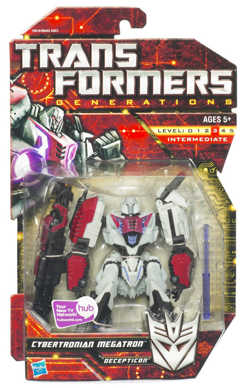 Transformers Generations 6 Inch Action Figure Deluxe Class (2010 Wave 2) - Cybertron Megatron