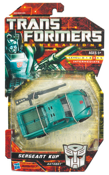 Transformers Generations 6 Inch Action Figure Deluxe Class (2011 Wave 2) - Sergeant Kup