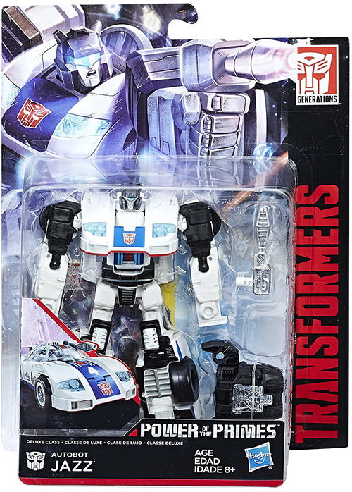 Transformers Generations Power Of The Primes 6 Inch Action Figure Deluxe Class Wave 1 - Jazz