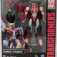 Transformers Generations Power Of The Primes 10 Inch Action Figure Voyager Class - Elita-1 (Sub-Standard Packaging)