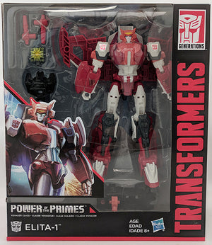 Transformers Generations Power Of The Primes 10 Inch Action Figure Voyager Class - Elita-1 (Sub-Standard Packaging)