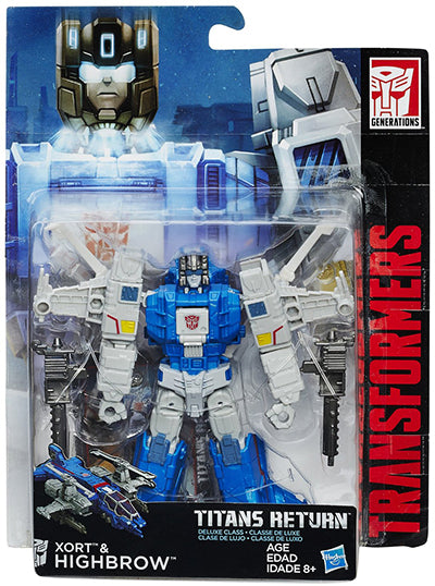 Transformers Generations Titans Return 6 Inch Action Figure Deluxe Class - Highbrow (Slight Shelf Wear Packaging)