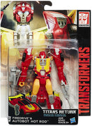 Transformers Generations Titans Return 6 Inch Action Figure Deluxe Class - Hot Rod