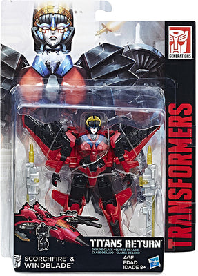 Transformers Generations Titans Return 6 Inch Action Figure Deluxe Class (2017 Wave 3) - Windblade