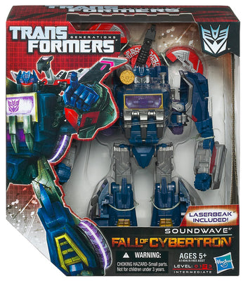 Transformers Generations 8 Inch Action Figure Voyager Class (2012 Wave 1) - Soundwave