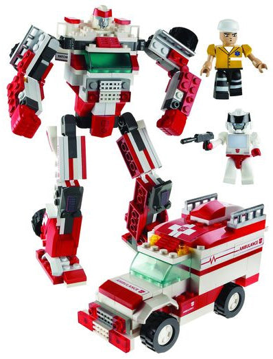 Transformers Kre-O 197 Pieces Lego Style Action Figure Deluxe Set - Ratchet